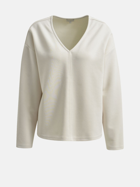 MILANO ITALY Damen Sweatshirt, creme