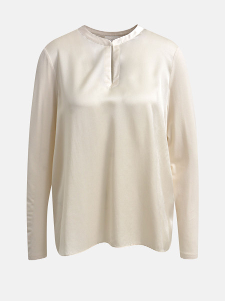 MILANO ITALY Damen Shirtbluse, creme