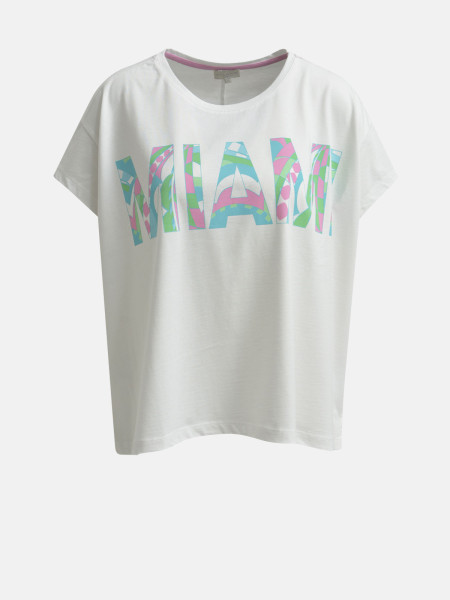 MILANO ITALY Damen T-Shirt, offwhite