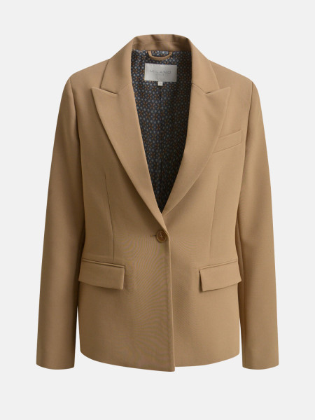 MILANO ITALY Damen Blazer, hellbraun