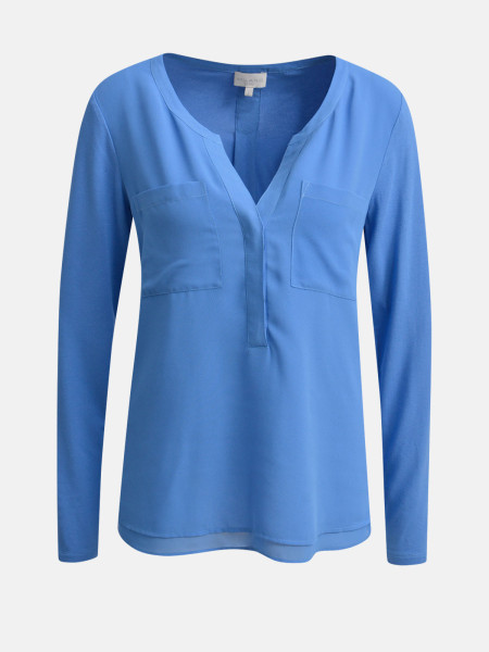 MILANO ITALY Damen Bluse, blau